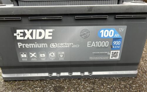 Exide premium Car Battery 12V EA1000 Ah100 900EN - Picture 3 of 6