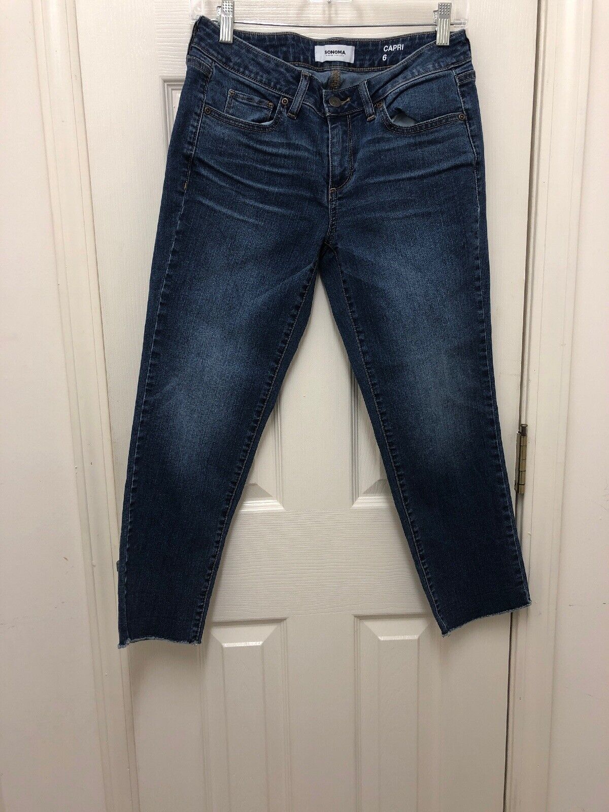 Womens Sonoma Capri Jeans/Size 6/Medium Wash - image 6