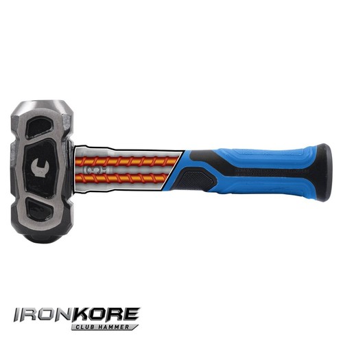 Kincrome Unbreakable IRONKORE Club Hammer 1.35kg/3lb 250mm long K9083 - Picture 5 of 6