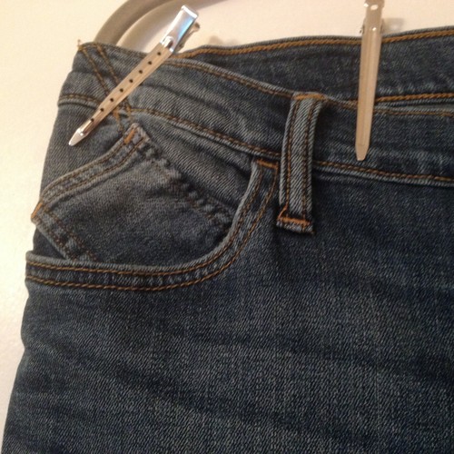 Rock & Republic JEANS Size 14 M Distressed INDEE Boyfriend Festival Darker Wash - Picture 16 of 18
