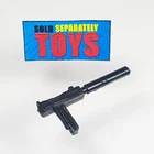 GI Joe Mutt v1 v2 MACHINE GUN uzi weapon accessory part Marauders vtg 1984 1989