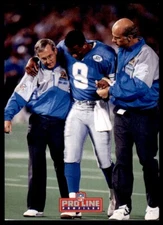 1992 PRO LINE RODNEY PEETE DETROIT LIONS #18