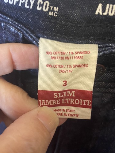 Mossimo slim fit low rise fitted hip skinny jeans size 3 new with pockets - Picture 7 of 10