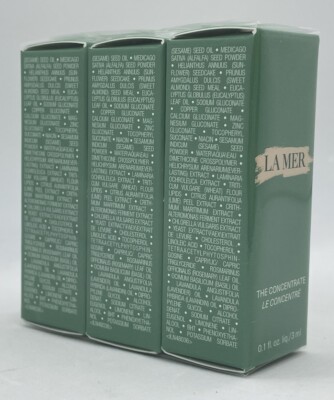 La Mer The Concentrate Gesichtspflege Serum - 3x3ml Luxus Reisegröße