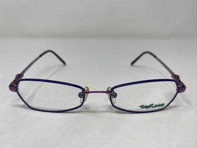 Tura Flexies M207 PUR 46-17-125 Purple Metal Full Rim Eyeglasses Frame QM73