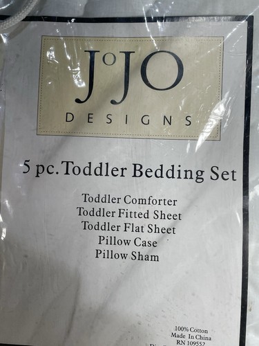 Jojo Designs Honey Bumble Bee Toddler 5-piece Bed in a Bag Set - Picture 2 of 3
