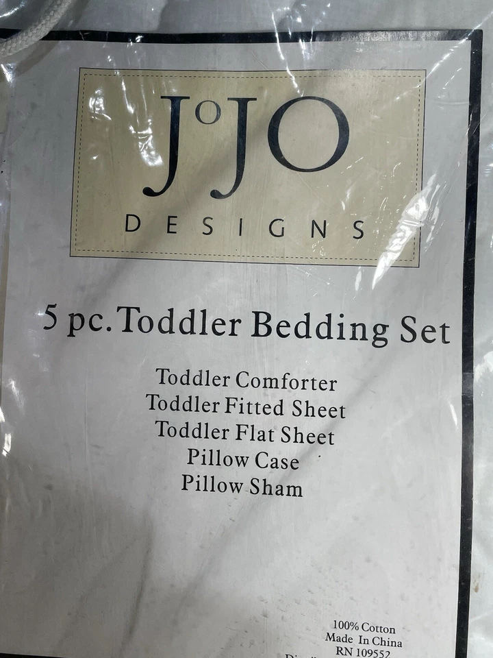 Juego de cama en bolsa de 5 piezas para niños pequeños Jojo Designs Honey Bumble Bee Foto 2 de 3