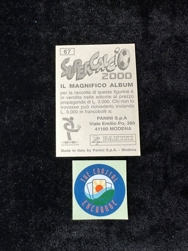 Panini Supercalcio 2000 | Choose Your Sticker(s) | #1-198 | #A-R - Picture 135 of 399