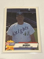 1993 Fleer ProCards AAA All Star Game AAA-37 Charlie Manuel