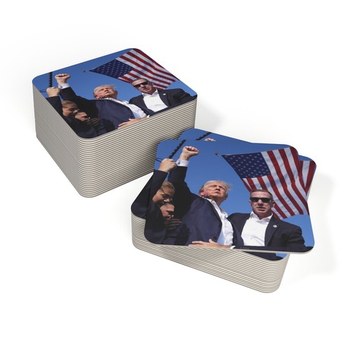 Trump Coasters (50, 100 pcs) - Picture 5 of 9