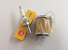 Tune Up Kit Yamaha Wolverine 4x4 350 YFM350fxt Spark Plug Oil Filter 1995-2005