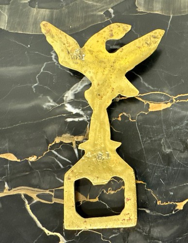 Vintage Flaschenöffner Adler in Messingoptik - Bild 8 von 8