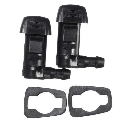 2pcs Front Windshield Washer Fluid Spray Jet Nozzle Kits For Ford Fusion 08-12 - Picture 7 of 7