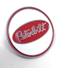 Vintage style peterbilt 359, 379 truck emblem pete hat pin lapel pin