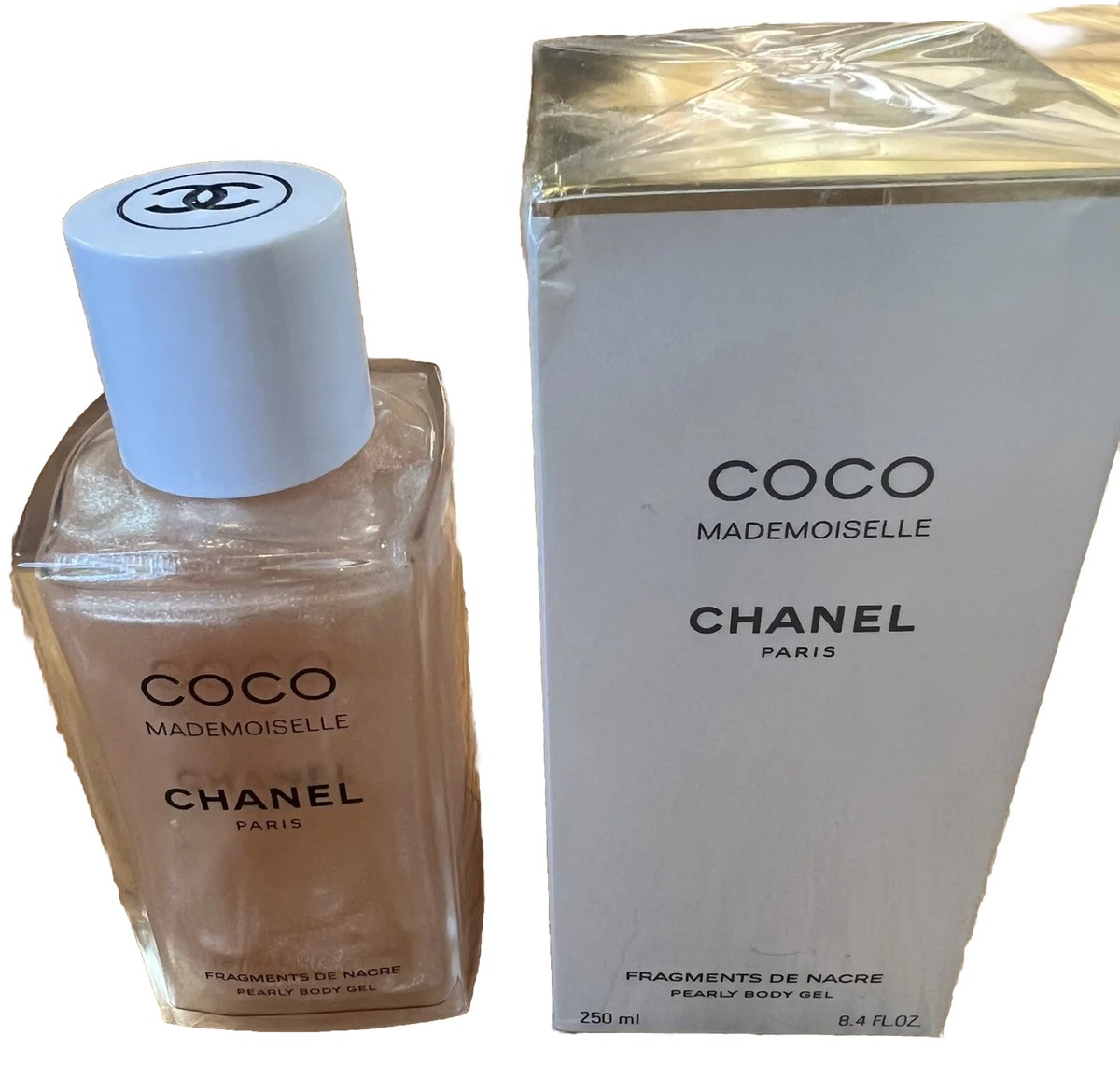 coco chanel pearly body gel