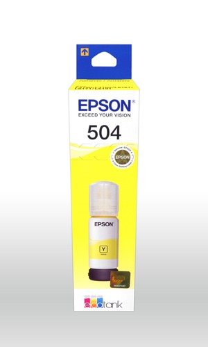 Epson 504 Genuine Ecotank Ink Black Cyan Magenta Yellow - Picture 4 of 9