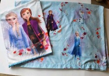 Disney Frozen II Standard Pillow Case and Twin Top Sheet Anna Elsa Olaf