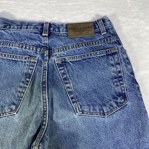 LRL Lauren Jeans Co Jeans Womens 4 (26X28) Mom High Rise Denim Tapered VTG - Picture 16 of 22