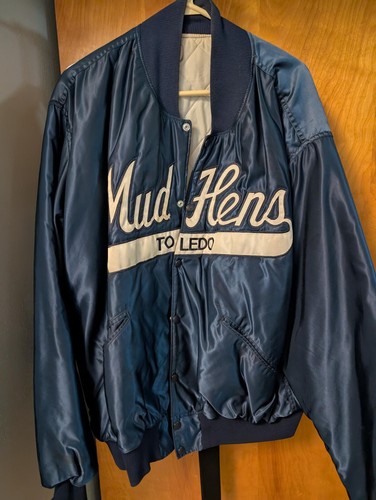 Toledo Mud Hens starter/dugout jacket- One of a kind Rawlings XL