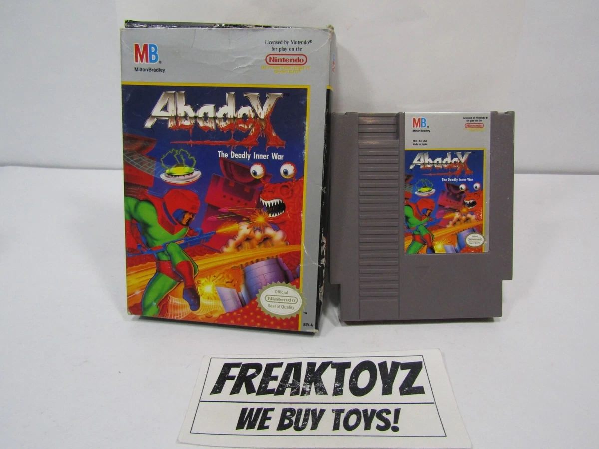 Nintendo NES Abadox: The Deadly Inner War Video Games for sale - eBay