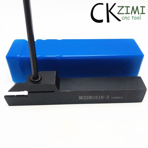 1× MGEHR1616-3 3mm Width Parting Off Turning Holder CNC Lathe Tool,For MGMN300 - Foto 2 di 6