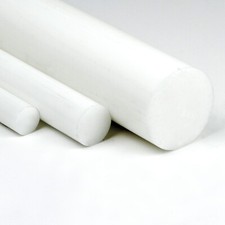 POM Rundstab &Oslash; 120mm natur L&auml;nge w&auml;hlbar Rundmaterial POM-C rund Kunststoff wei&szlig;