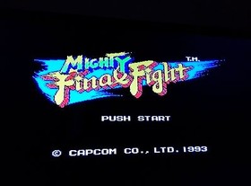 Mighty final fight - Famicom Famiclone Nes Cartridge