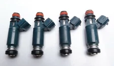 X4 800cc High Flow Genuine Denso 4x 76lb Top Feed High Impedance Fuel Injectors