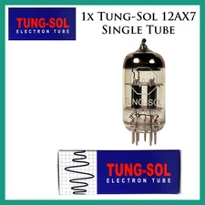 New 1x Tung-Sol 12AX7 / ECC83 | One / Single Tube | Free Ship