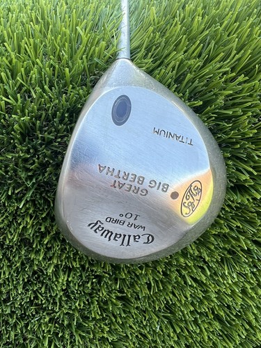 Great Big Bertha Warbird Right Handed 10 Degree Driver With Firm Shaft