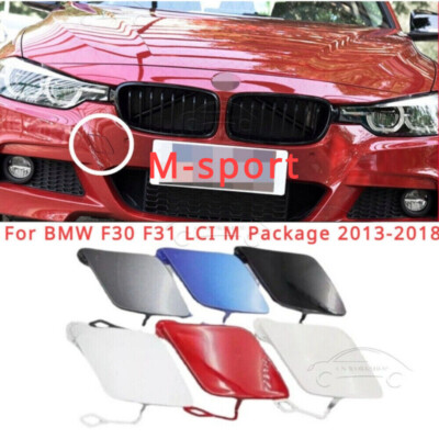 Car Front Bumper Tow Hook Eye Cover For BMW F30 F31 LCI M Package