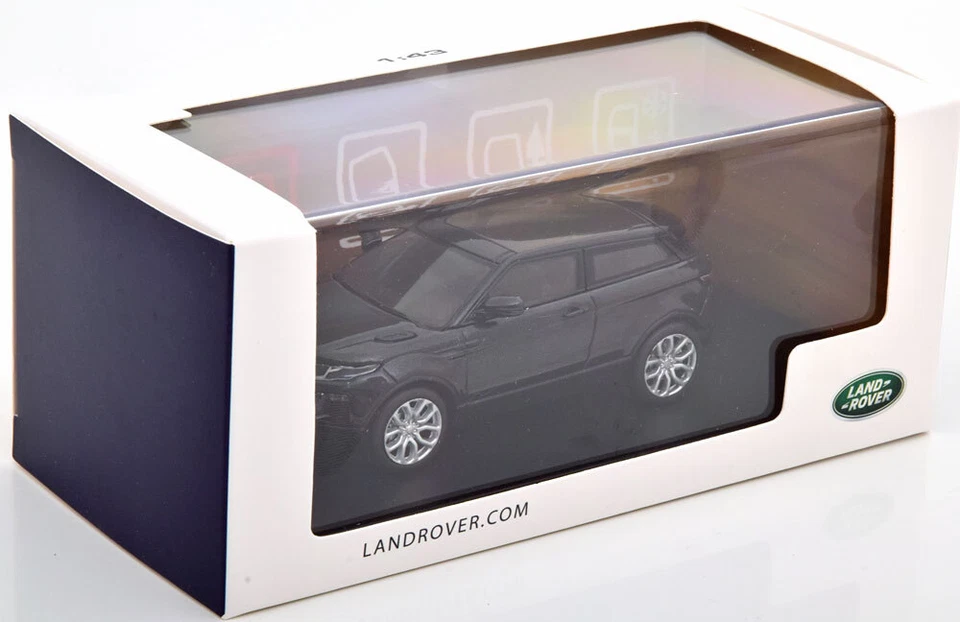 RANGE ROVER EVOQUE 2011 3 Porte Nera Metallo IXO 51LDDC961BKY 1/43 LAND - Immagine 2 di 3