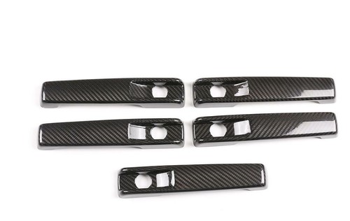 10*Real Carbon Fiber Outer Door Handle &Bowl Trim For Benz G W463 G500 G63 2019+ - Picture 6 of 12