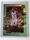 2017 Panini Donruss Basketball Holo Green Laser Kawhi Leonard #134