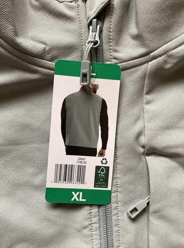 32 Degree Heat Full Zip Vest, 3 Zip Pockets, Midweight, Green Gray, Men's XL - Picture 4 of 6
