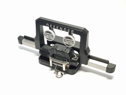 Tamiya CC-02 Defender 90 Front Bumper Winch 9.5 cti. - Picture 3 of 5