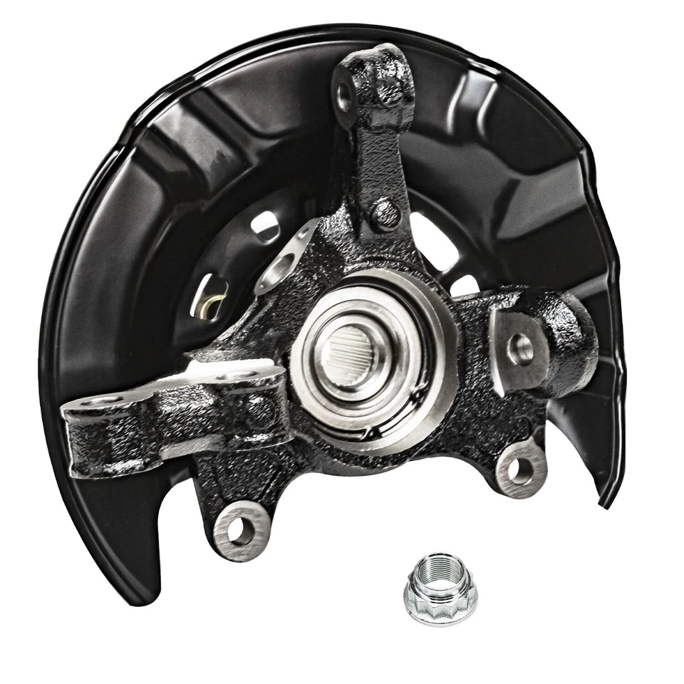 Buje de cojinete de rueda de nudillo de dirección delantero derecho para Toyota Corolla Matrix 2009-13 Foto 4 de 4