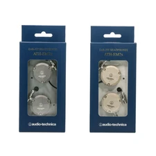 Original Audio-Technica ATH-EM7X Adjustable Aluminum Clip-On Headphones