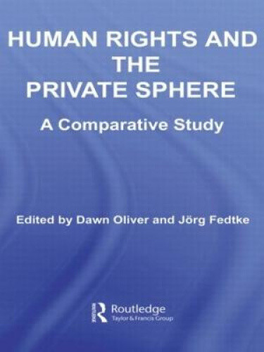 Thumbnail - Human Rights And The Private Sphere Vol 1: A Comparative Study (ut