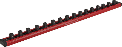 Lock-A-Socket Tool Organizer: Magnetic Locking Socket Rack, 1/2" Drive Sockets - Picture 2 of 12