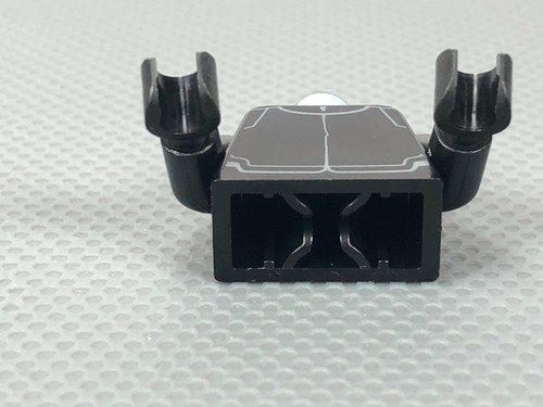 LEGO Minifigur Torso - schwarz - Star Wars First Order Crew Member Uniform (x1) - Bild 6 von 8