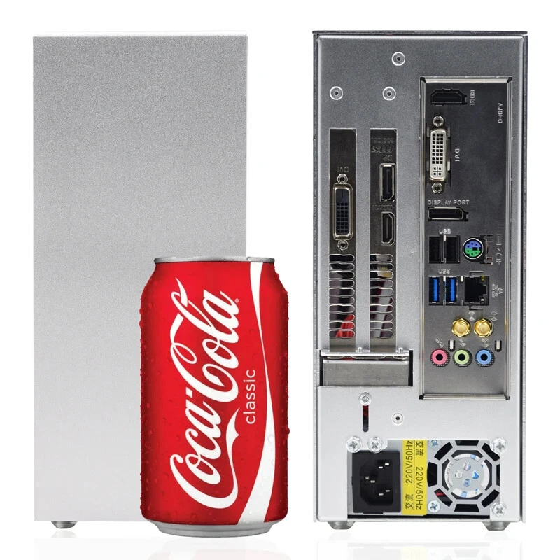 MINI ITX Case Aluminum 5 Litre PC Gaming Small Chassis With Handle Support - Image 2 of 4