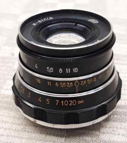  INDUSTAR-61 LD 55mm f/2.8 Russian Lens Mount M39 Sony A Olympus Fuji Lumix - Picture 1 of 11