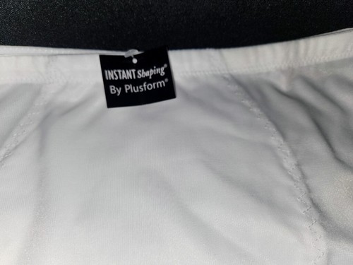 NWT Instant Shaping Plusform PLUS Size 36 3x Nylon Girdle Shaper Panties 8622 B4 - Picture 4 of 8