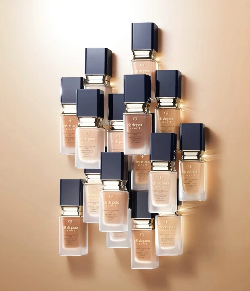 Clé de Peau Beauté Radiant Foundation 2 Deep Shades Women of Color Matte SPF 20 - Image 4 of 4