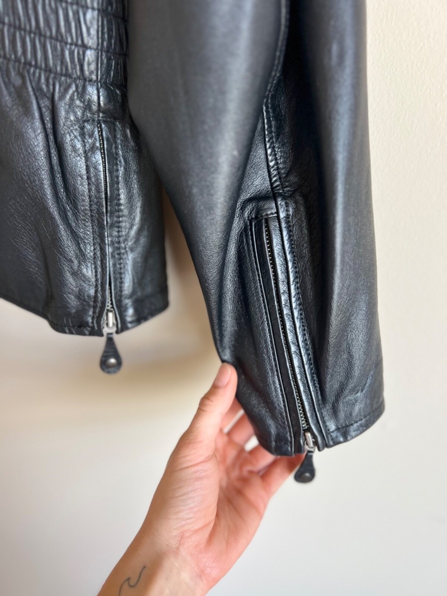 Vintage 50th Anniversary Harley Davidson Leather Jacket - Women's