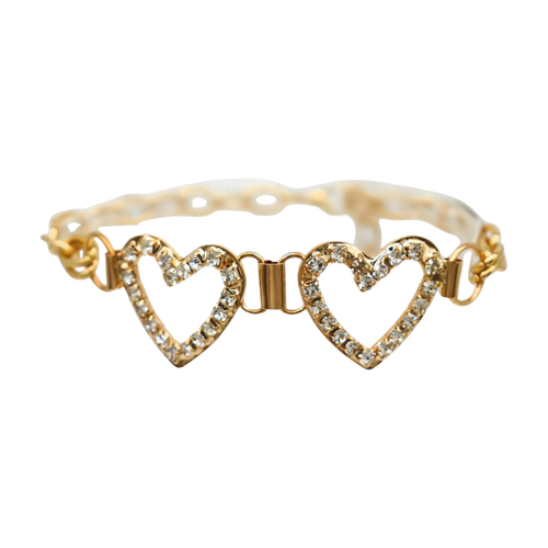 Mujer Metal Dorado Bota Cadena Pulsera Zapato Tobillera Corazones Dije Tamaño Ajustable - Imagen 16 de 24