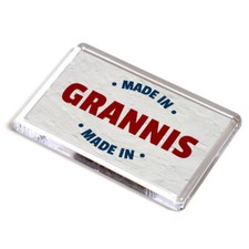 FRIDGE MAGNET - Made in Grannis