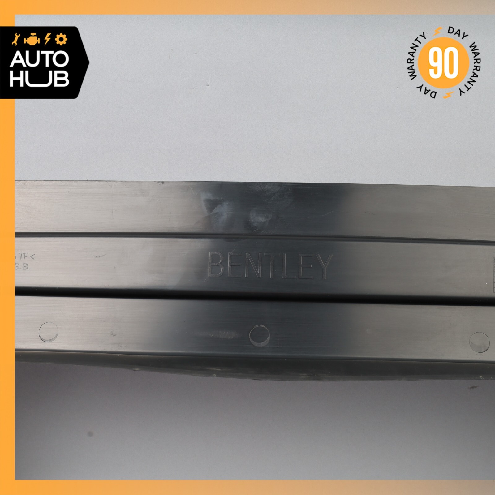 03-06 Bentley Continental GT Radiator Support Lower Air Guide Baffle OEM 36k
