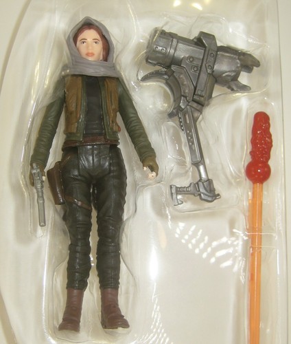 Figura Jyn Erso Jedha 3,75" Star Wars NUEVA 2016 Rogue One Hasbro Completa 1 - Imagen 4 de 4